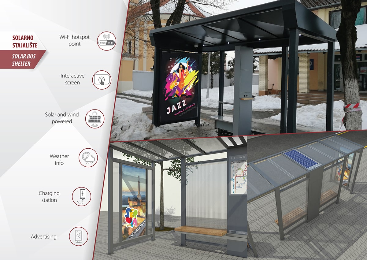 Smart Bus Shelters - Elitas