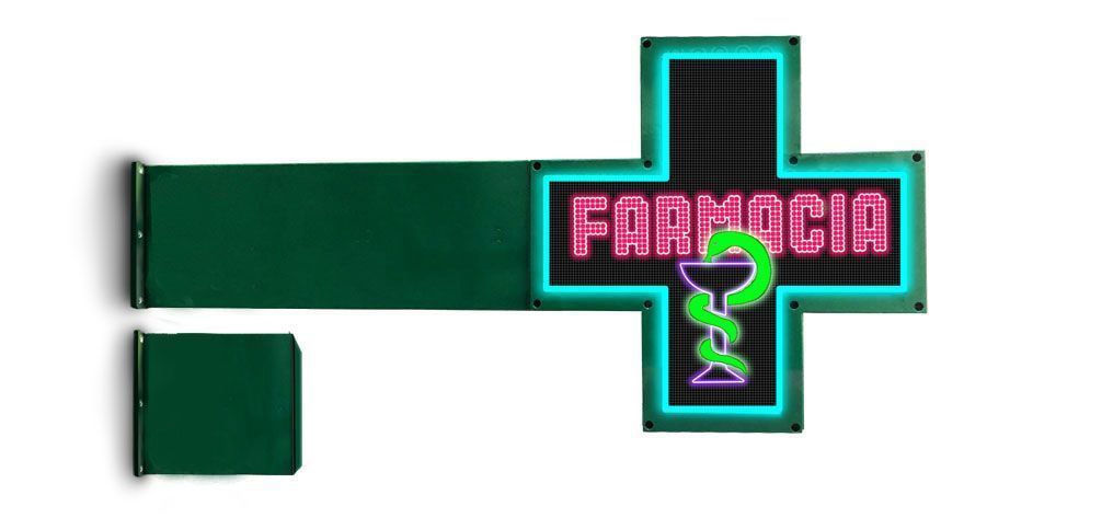 LED Pharmacy Cross